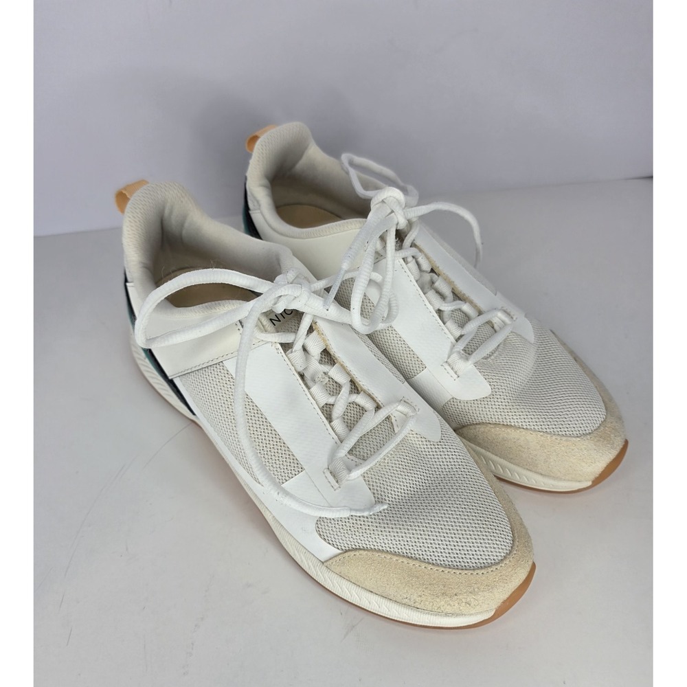 Vionic Fearless Women's‎ Size 9 Athletic Sneakers White Leather Synthetic Shoes